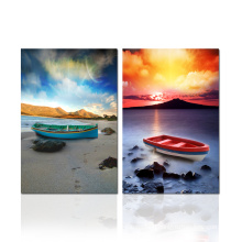 Sailing Boat Wall Art on Canvas Sunset Images Printing